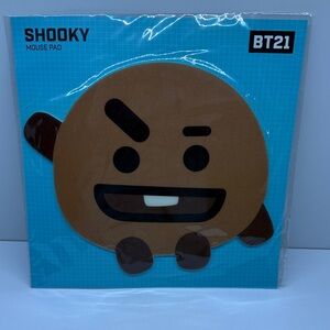 BT21 Shooky Brown Mouse Pad